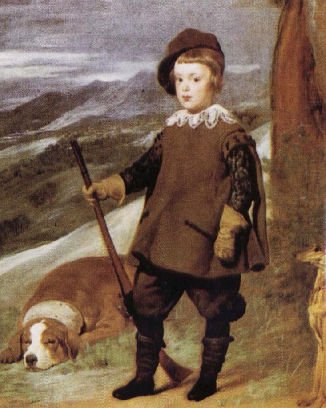 Prince Baltasar Carlos in Hunting Dress(detail), Diego Velazquez